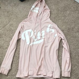 PINK Light Pink Hoodie